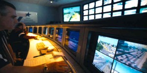 operators working in traffic operations center